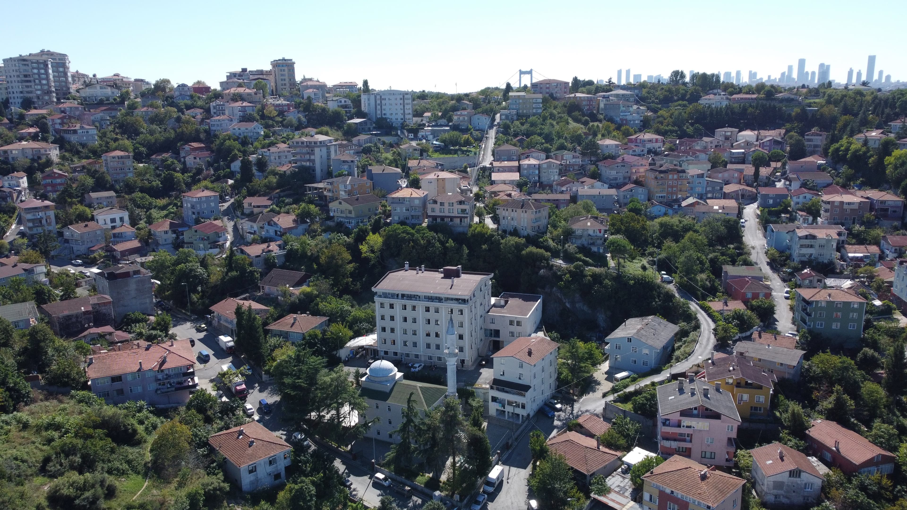 Çubuklu Yurdu Beykoz Tepelerinden Görünüm